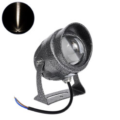 Alternative view of GLOBOSTAR® SPOTXENIA 90633 Σποτ Φωτισμου με Αντιθαμβωτική Γρίλια LED 16W 1840lm 3° DC 24V Αδιάβροχο IP65 Φυσικό Λευκό 4500K Dimmable - Bridgelux COB Chip - Σφυρήλατο Γκρι Ανθρακί - Μ9 x Π9 x Υ12cm - 3 Χρόνια Εγγύηση