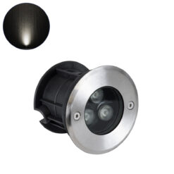 Alternative view of GloboStar® UNDERWATER-JULIA 90563 Υποβρύχιο Χωνευτό Φωτιστικό Σποτ Ειδικό για Σιντριβάνια LED 3W 285lm 15° DC 24V Αδιάβροχο IP68 Φ10 x Υ7.5cm Φυσικό Λευκό 4500K - Ανοξείδωτο Ατσάλι - 3 Χρόνια Εγγύηση