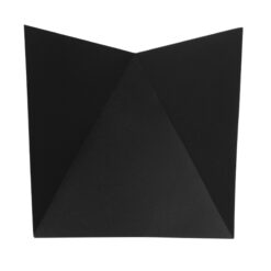 GLOBOSTAR® STEALTH 96506 Μοντέρνο Φωτιστικό Τοίχου - Απλίκα LED 10W 1200lm 60° AC 220-240V Αδιάβροχο IP65 Ψυχρό Λευκό 6000K - Bridgelux COB Chip & TÜV SÜD Driver - Μαύρο Ματ - Μ17 x Π7.5 x Υ17cm - 5 Χρόνια Εγγύηση