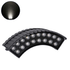 Alternative view of GloboStar® TREELIGHT-JINA 90694 Κυρτή Μπάρα Φωτισμού Wall Washer με Αντιθαμβωτική Γρίλια Ειδική για Φυτά - Δέντρα LED 18W 1710lm 10° DC 24V Αδιάβροχο IP67 L29 x W11 x H10.5cm Φυσικό Λευκό 4500K - Γκρι Ανθρακί - 3 Years Warranty