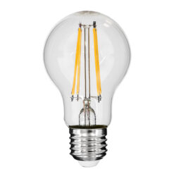 Alternative view of GLOBOSTAR® GLOBE 99008 Λάμπα E27 A60 LED 10W 1000lm 360° AC 220-240V IP20 Θερμό Λευκό 2700K Dimmable - Long Filament Chip - Διάφανο - Μ6 x Π6 x Υ10.5cm - 3 Χρόνια Εγγύηση