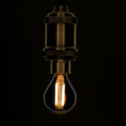 Alternative view of GLOBOSTAR® SPHERE 99063 Λάμπα E14 G45 LED 4W 400lm 360° AC 220-240V IP20 Θερμό Λευκό 2700K Dimmable - Filament Chip - Μαύρο Φιμέ - Μ4.5 x Π4.5 x Υ8.1cm - 3 Χρόνια Εγγύηση