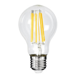 Alternative view of GLOBOSTAR® GLOBE 99087 Λάμπα E27 A60 LED 7W 1470lm 360° AC 220-240V IP20 Θερμό Λευκό 2700K - Long Filament Chip - Διάφανο - Μ6 x Π6 x Υ11cm - 3 Χρόνια Εγγύηση
