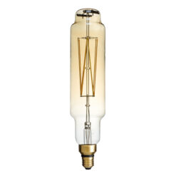 Alternative view of GLOBOSTAR® BANANAS 99168 Λάμπα E27 BTT80 LED 8W 720lm 360° AC 220-240V IP20 Ultra Θερμό Λευκό 2200K Dimmable - Long Filament Chip - Μελί - Μ7.8 x Π7.8 x Υ34.5cm - 3 Χρόνια Εγγύηση