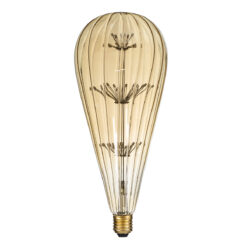 Alternative view of GLOBOSTAR® BOMBSHELL 99212 Λάμπα E27 BT125 LED 1.8W 158lm 360° AC 220-240V IP20 Ultra Θερμό Λευκό 2200K Dimmable - Diode HP Filament Chip - Μελί - Μ12.5 x Π12.5 x Υ29cm - 3 Χρόνια Εγγύηση