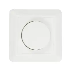 Alternative view of GloboStar® 999-0006 Ροοστάτης Dimmer Τοίχου LED AC100-240V 400W IP20 Μ8.4 x Π8.4 x Υ4.5cm