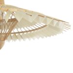 GLOBOSTAR® VENTALIA 999-0066 Boho Κρεμαστό Φωτιστικό Οροφής με Ντουί 1 x E27 AC 220-240V IP20 – Μπεζ – Μ83 x Π83 x Υ36cm