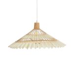 GLOBOSTAR® VENTALIA 999-0067 Boho Κρεμαστό Φωτιστικό Οροφής με Ντουί 1 x E27 AC 220-240V IP20 – Μπεζ – Μ60 x Π60 x Υ30cm