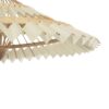 GLOBOSTAR® VENTALIA 999-0067 Boho Κρεμαστό Φωτιστικό Οροφής με Ντουί 1 x E27 AC 220-240V IP20 – Μπεζ – Μ60 x Π60 x Υ30cm