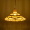 GLOBOSTAR® VENTALIA 999-0068 Boho Κρεμαστό Φωτιστικό Οροφής με Ντουί 1 x E27 AC 220-240V IP20 – Μπεζ – Μ40 x Π40 x Y23cm