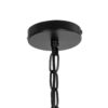 GLOBOSTAR® VERA 999-0069 Boho Κρεμαστό Φωτιστικό Οροφής με Ντουί 1 x E27 AC 220-240V IP20 – Καφέ – Μ50 x Π50 x Υ25cm