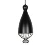 GLOBOSTAR® SOBRINO 999-0110 Vintage Κρεμαστό Φωτιστικό Οροφής με Ντουί 1 x E27 AC 220-240V IP20 – Μαύρο – Μ26 x Π26 x Υ70cm