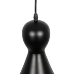 GLOBOSTAR® SOBRINO 999-0110 Vintage Κρεμαστό Φωτιστικό Οροφής με Ντουί 1 x E27 AC 220-240V IP20 – Μαύρο – Μ26 x Π26 x Υ70cm