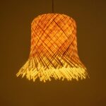 GLOBOSTAR® HAWAII 999-0125 Boho Κρεμαστό Φωτιστικό Οροφής με Ντουί 1 x E27 AC 220-240V IP20 – Μπεζ – Μ30 x Π30 x Υ30cm
