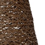 GLOBOSTAR® PLAYROOM 999-0145 Vintage Κρεμαστό Φωτιστικό Οροφής με Ντουί 1 x E27 AC 220-240V IP20 – Καφέ – Μ30 x Π30 x Υ30cm