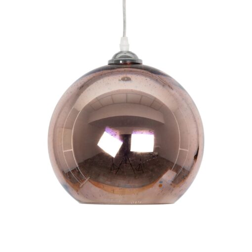 GLOBOSTAR® JUPITER 999-0146 Μοντέρνο Κρεμαστό Φωτιστικό Οροφής με Ντουί 1 x E27 AC 220-240V IP20 – Πολύχρωμο – Μ25 x Π25 x Υ26cm