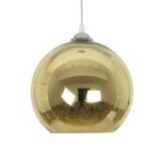 GLOBOSTAR® SATURN 999-0147 Μοντέρνο Κρεμαστό Φωτιστικό Οροφής με Ντουί 1 x E27 AC 220-240V IP20 – Πολύχρωμο – Μ25 x Π25 x Υ22cm