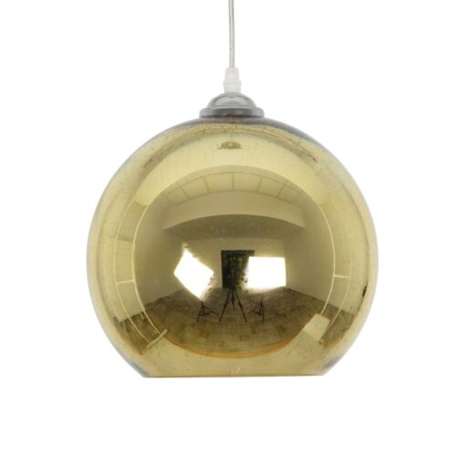 GLOBOSTAR® SATURN 999-0147 Μοντέρνο Κρεμαστό Φωτιστικό Οροφής με Ντουί 1 x E27 AC 220-240V IP20 – Πολύχρωμο – Μ25 x Π25 x Υ22cm