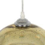 GLOBOSTAR® SATURN 999-0147 Μοντέρνο Κρεμαστό Φωτιστικό Οροφής με Ντουί 1 x E27 AC 220-240V IP20 – Πολύχρωμο – Μ25 x Π25 x Υ22cm