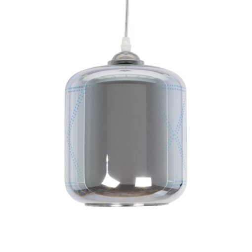 GLOBOSTAR® NEPTUNE 999-0149 Μοντέρνο Κρεμαστό Φωτιστικό Οροφής με Ντουί 1 x E27 AC 220-240V IP20 – Πολύχρωμο – Μ18 x Π18 x Υ25cm