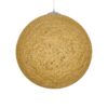 GLOBOSTAR® OCEANA 999-0155 Boho Κρεμαστό Φωτιστικό Οροφής με Ντουί 1 x E27 AC 220-240V IP20 – Μπεζ & Χρυσό – Μ60 x Π60 x Υ60cm