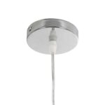 GLOBOSTAR® OCEANA 999-0155 Boho Κρεμαστό Φωτιστικό Οροφής με Ντουί 1 x E27 AC 220-240V IP20 – Μπεζ & Χρυσό – Μ60 x Π60 x Υ60cm