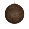 GLOBOSTAR® OCEANA 999-0156 Boho Κρεμαστό Φωτιστικό Οροφής με Ντουί 1 x E27 AC 220-240V IP20 – Καφέ – Μ60 x Π60 x Υ60cm