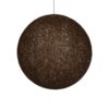 GLOBOSTAR® OCEANA 999-0156 Boho Κρεμαστό Φωτιστικό Οροφής με Ντουί 1 x E27 AC 220-240V IP20 – Καφέ – Μ60 x Π60 x Υ60cm