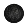 GLOBOSTAR® OCEANA 999-0157 Boho Κρεμαστό Φωτιστικό Οροφής με Ντουί 1 x E27 AC 220-240V IP20 – Μαύρο – Μ60 x Π60 x Υ60cm
