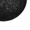 GLOBOSTAR® OCEANA 999-0157 Boho Κρεμαστό Φωτιστικό Οροφής με Ντουί 1 x E27 AC 220-240V IP20 – Μαύρο – Μ60 x Π60 x Υ60cm