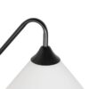 GLOBOSTAR® ALESSIA 999-0177 Μοντέρνο Φωτιστικό Τοίχου – Απλίκα με Ντουί 1 x E27 AC 220-240V IP20 – Μπεζ & Μαύρο – Μ18 x Π26 x Υ29cm