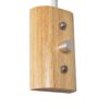 GLOBOSTAR® ALESSIA 999-0178 Μοντέρνο Φωτιστικό Τοίχου – Απλίκα με Ντουί 1 x E27 AC 220-240V IP20 – Μπεζ & Λευκό – Μ18 x Π26 x Υ29cm