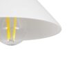 GLOBOSTAR® ALESSIA 999-0179 Μοντέρνο Φωτιστικό Τοίχου – Απλίκα με Ντουί 1 x E27 AC 220-240V IP20 – Μπεζ & Ασημί – Μ18 x Π26 x Υ29cm