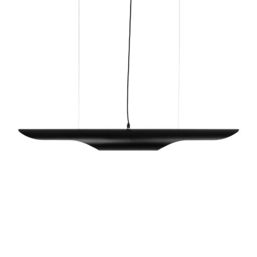 GLOBOSTAR® ESTERINA 999-0180 Μοντέρνο Κρεμαστό Φωτιστικό Οροφής με Ντουί 2 x E27 AC 220-240V IP20 – Μαύρο & Χρυσό – Μ100 x Π10 x Y10cm