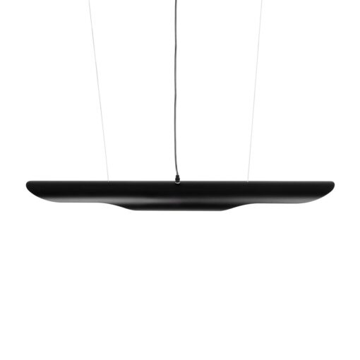GLOBOSTAR® ESTERINA 999-0180 Μοντέρνο Κρεμαστό Φωτιστικό Οροφής με Ντουί 2 x E27 AC 220-240V IP20 – Μαύρο & Χρυσό – Μ100 x Π10 x Y10cm