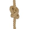 GLOBOSTAR® URBAN 999-0192 Vintage Κρεμαστό Φωτιστικό Οροφής με Ντουί 1 x E27 AC 220-240V IP20 – Μαύρο & Μπεζ – Μ28 x Π28 x Υ80cm