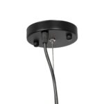 GLOBOSTAR® CUBE 999-0215 Μοντέρνο Κρεμαστό Φωτιστικό Οροφής με Ντουί 1 x E27 AC 220-240V IP20 – Μαύρο – Μ70 x Π70 x Υ87cm