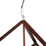 GLOBOSTAR® CUBE 999-0216 Μοντέρνο Κρεμαστό Φωτιστικό Οροφής με Ντουί 1 x E27 AC 220-240V IP20 – Χάλκινο – Μ70 x Π70 x Υ87cm