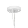 GLOBOSTAR® CUBE 999-0217 Μοντέρνο Κρεμαστό Φωτιστικό Οροφής με Ντουί 1 x E27 AC 220-240V IP20 – Λευκό – Μ70 x Π70 x Y87cm