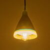 GLOBOSTAR® BEVIN 999-0219 Μοντέρνο Κρεμαστό Φωτιστικό Οροφής με Ντουί 1 x E27 AC 220-240V IP20 – Πολύχρωμο – Μ17 x Π17 x Υ21,5cm