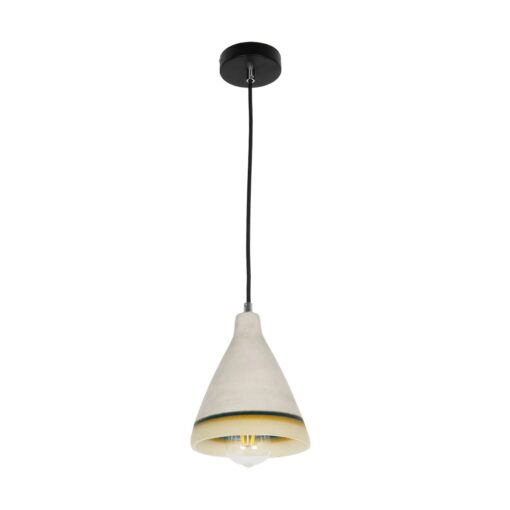 GLOBOSTAR® BEVIN 999-0219 Μοντέρνο Κρεμαστό Φωτιστικό Οροφής με Ντουί 1 x E27 AC 220-240V IP20 – Πολύχρωμο – Μ17 x Π17 x Υ21,5cm