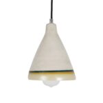GLOBOSTAR® BEVIN 999-0219 Μοντέρνο Κρεμαστό Φωτιστικό Οροφής με Ντουί 1 x E27 AC 220-240V IP20 – Πολύχρωμο – Μ17 x Π17 x Υ21,5cm