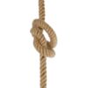 GLOBOSTAR® MALVERN 999-0235 Vintage Κρεμαστό Φωτιστικό Οροφής με Ντουί 1 x E27 AC 220-240V IP20 – Μαύρο & Μπεζ – Μ38 x Π4 x Υ42.5cm
