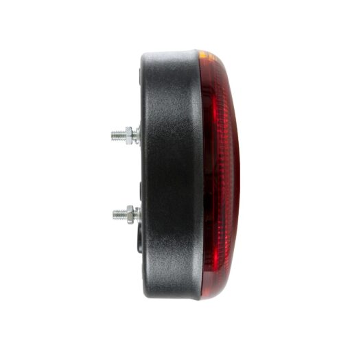 GLOBOSTAR® TAILIGHT 999-0253 Πίσω Φανάρι Οχημάτων LED 10W 400lm 180° DC 24V Αδιάβροχο IP66 Πορτοκαλί & Κόκκινο – Μ13.5 x Π13.5 x Υ5.5cm – Πακέτο 2 Τεμαχίων – 1 Χρόνο Εγγύηση