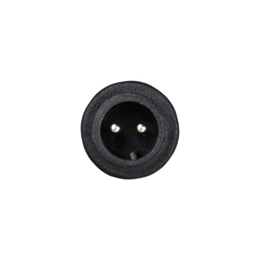 GLOBOSTAR® CONNECTOR 999-0266 2 Pin Σύνδεσμος Τροφοδοσίας για Wall Washers & Προβολείς με Είσοδο 2 x 0.25mm2 & Έξοδο 1 x Θηλυκό Βύσμα Αδιάβροχο IP65 – Μαύρο – Μ20 x Π1.5 x Υ1.5cm