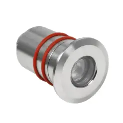 Alternative view of GLOBOSTAR® UNDERWATERDANI 90413 Υποβρύχιο Χωνευτό Σποτ για Σιντριβάνια/Πισίνες LED 1W 80lm 5° DC 24V Αδιάβροχο IP68 Μπλε Dimmable - Bridgelux SMD Chip - Ανοξείδωτο Ατσάλι SS304 - Μ3 x Π3 x Υ5cm / Q2.5cm - 3 Χρόνια Εγγύηση