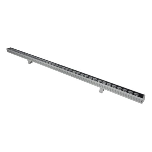 GLOBOSTAR® WASHERPANDA 999-0273 Μπάρα Φωτισμού Wall Washer LED 36W 4140lm 15° DC 24V Αδιάβροχο IP67 Φυσικό Λευκό 4500K Dimmable – Bridgelux SMD Chip – Γκρι Ανθρακί – Μ100 x Π4 x Υ3cm – 3 Χρόνια Εγγύηση