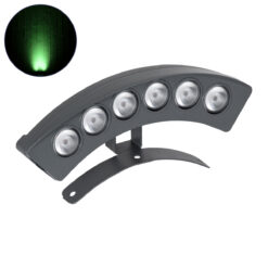 Alternative view of GLOBOSTAR® TREEPLANTE 90458 Κυρτή Μπάρα Φωτισμού Wall Washer για Φυτά - Δέντρα LED 6W 510lm 15° DC 24V Αδιάβροχο IP67 Πράσινο Dimmable - Bridgelux SMD Chip - Γκρι Ανθρακί - Μ17.5 x Π4.5 x Υ8cm - 3 Χρόνια Εγγύηση