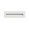 kelvo® STEPART KLV-101-0088 Χωνευτό Φωτιστικό Σκαλοπατιού / Διαδρόμου LED 4W 500lm 45° AC 220-240V Αδιάβροχο IP65 Θερμό Λευκό 2700K – Lumileds SMD Chip & TÜV SÜD Driver – Λευκό Ματ – Μ21 x Π5.5 x Υ6.5cm / Q20.3 x 5.6cm – 5 Χρόνια Εγγύηση