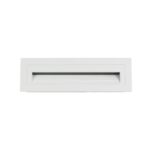 kelvo® STEPART KLV-101-0088 Χωνευτό Φωτιστικό Σκαλοπατιού / Διαδρόμου LED 4W 500lm 45° AC 220-240V Αδιάβροχο IP65 Θερμό Λευκό 2700K – Lumileds SMD Chip & TÜV SÜD Driver – Λευκό Ματ – Μ21 x Π5.5 x Υ6.5cm / Q20.3 x 5.6cm – 5 Χρόνια Εγγύηση